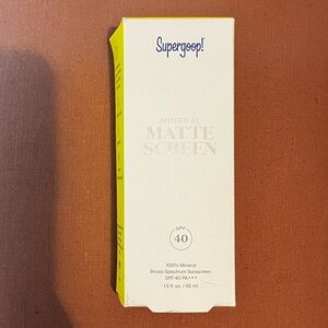Supergoop! Mineral Matte Screen SPF 40